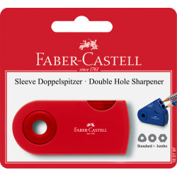 Точилка Faber-Castell Sleeve, Встроенный Ластик, Assorted