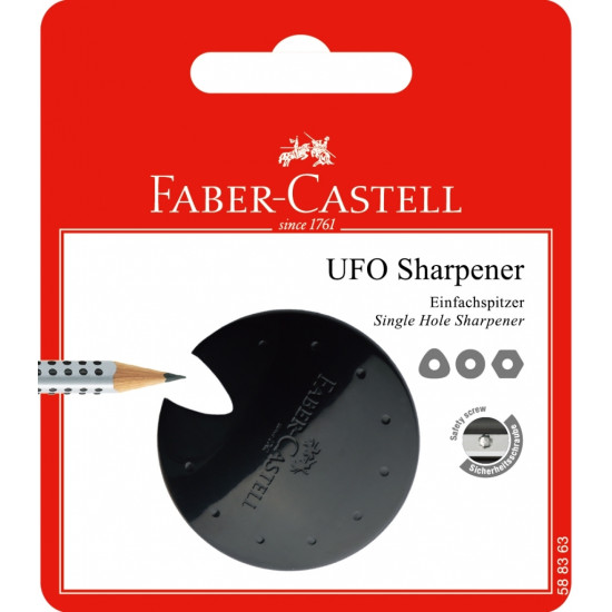 Точилка Faber-Castell Ufo, Эргономичный дизайн, Assorted Colors