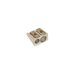 Точилка Erich Krause Ferro Plus 7075, Silver, Двойное отверстие