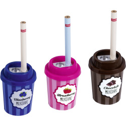 *Zīmuļu asināmais un zīmulis Milkshake, asorti