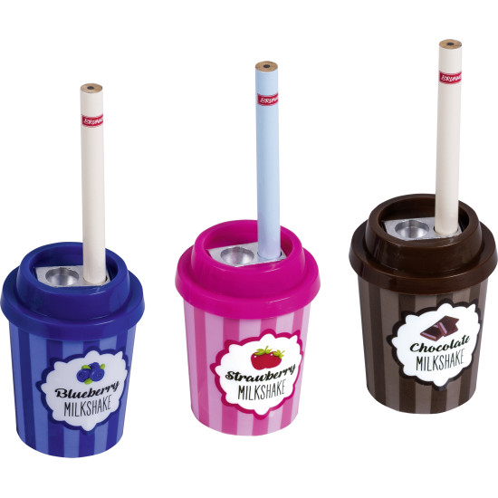 *Zīmuļu asināmais un zīmulis Milkshake, asorti