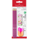 Zīmuļu komplekts Faber-Castell 1111 HB, ar dzēšgumiju un asināmo, asorti