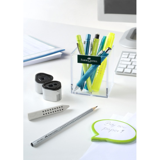 Dzēšgumija Faber-Castell Triangular Grip 2001, pelēka