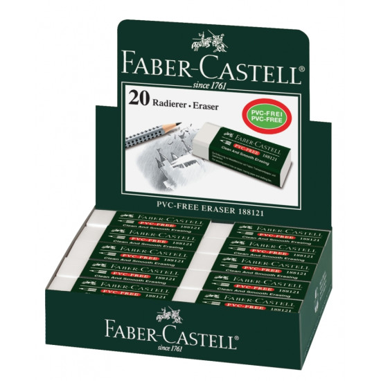 Dzēšgumija Faber-Castell 7081 PVC-FREE