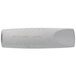 *Dzēšgumija-uzgalis zīmulim Faber-Castell Grip 2001, 2gab/iep, pelēka