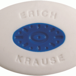 *Dzēšgumija Erich Krause Smart&Soft, ar turētāju, ovāla