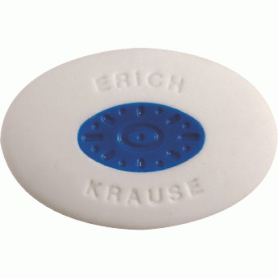 *Dzēšgumija Erich Krause Smart&Soft, ar turētāju, ovāla