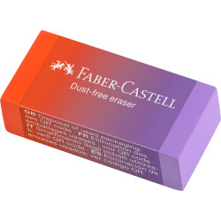 Dzēšgumija Faber-Castell Flow Edition, dust free, asorti