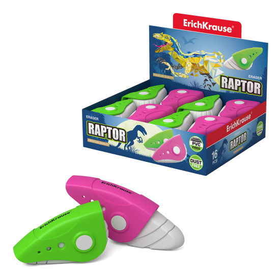 *Dzēšgumija ErichKrause Raptor asorti