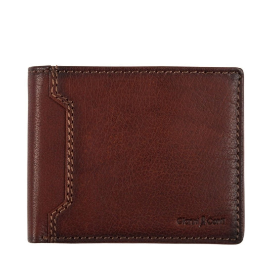 Naudas maks Gianni Conti 4117220-25, vīriešu, ādas, konjaka