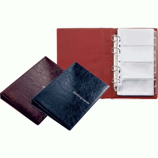 *Vizītkaršu bloks PantaPlast 200, bordo