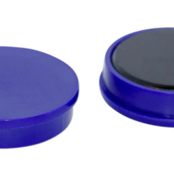 Magnēti tāfelēm Alco 681A, 13mm, 8gab/iep, zili