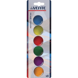 *Magnēti tāfelēm deVente Ø30mm, 6gab/iep, asorti