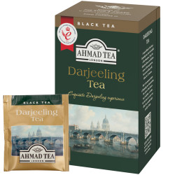 Чай Ahmad Tea Дарджилинг Черный, в фольгированных пакетиках, 20 х 2г