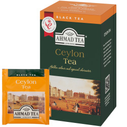 Melnā tēja Ceilonas Ahmad Tea Ceylon, 20 gab.x2g, folijā