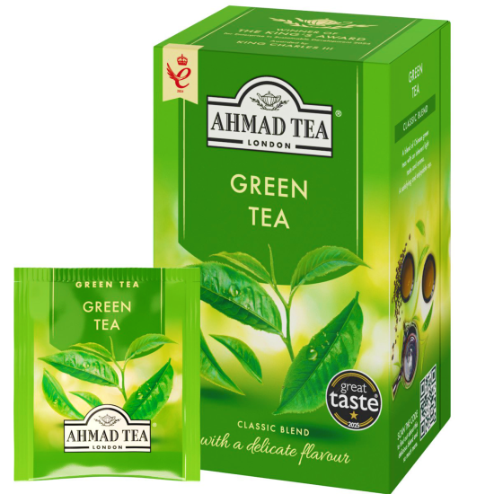 Зеленый чай Ahmad "China Green Tea Classic", 20 пакетиков, Неизменное Качество