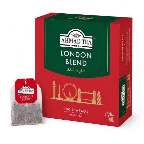 Черный чай Ahmad Tea English Tea No. 1, 100 пакетиков
