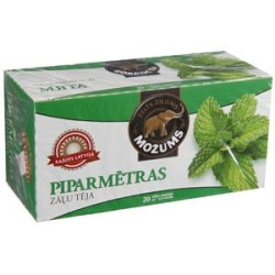 Zaļā tēja Možums Piparmētra 20gab.x1.5g.