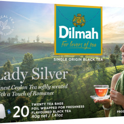 Melnā tēja Dilmah Lady Silver, 20gabx1,5g