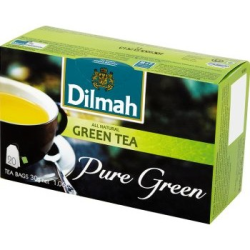 Zaļā tēja Dilmah Pure Green, 20gabx1,5g