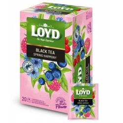 Melnā tēja Loyd Spring Harmony, 20gab.x1.75g