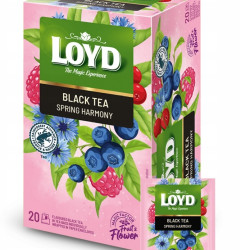 Melnā tēja Loyd Spring Harmony, 20gab.x1.75g