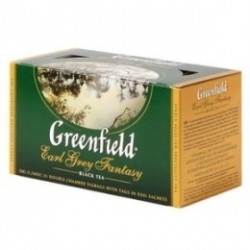Melnā tēja Greenfield Earl Gray Fantasy, 25 gab.x2g