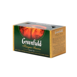 *Melnā tēja Greenfield Kenyan Sunrise, 25 gab.x2g