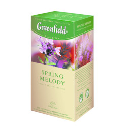 *Melnā tēja Greenfield Spring Melody, 25 gabx1.5g