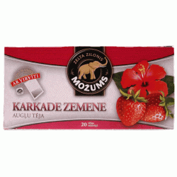 Tēja Možums Karkade un Zemeņu 20pac/iep