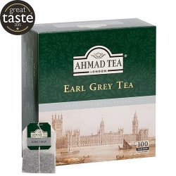 Чай AHMAD Earl Grey, 100 пакетиков