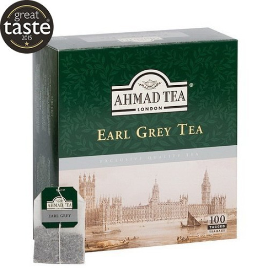 Tēja AHMAD Earl Grey (100pac)