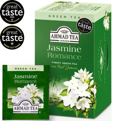 Tēja AHMAD Jasmīnu Romance (Zaļā ar jasmīnu) (20pac.)