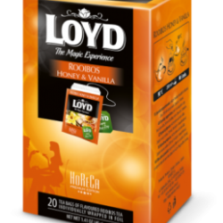 Zāļu tēja Loyd Rooibos Honey & Vanilla, 20gab.x2g