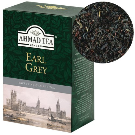 Melnā tēja Ahmad Earl Grey, 100g, berama