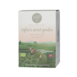 Черный чай Just T Ceylon Secret Garden, Органический