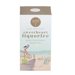 Zāļu tēja Just T Sweetheart Liquorice Bio, 2gx20gab/iep