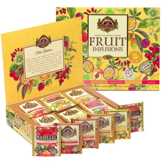 Augļu tēja Basilur Fruit Infusions Vol III 60 x 2g
