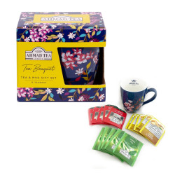 Чайный набор с кружкой Ahmad Bouquet Floral Mug, 40г