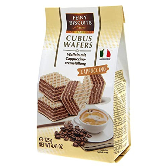 Vafeles Feiny Biscuits, ar kapučino garšu, 125g