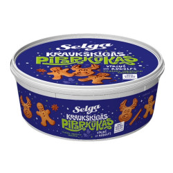 Ziemassvētku kraukšķīgās piparkūkas Selga Vīriņš un Rūdolfs, 500g