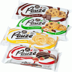 Cepumi PAUZE ar šokolādi, 120g
