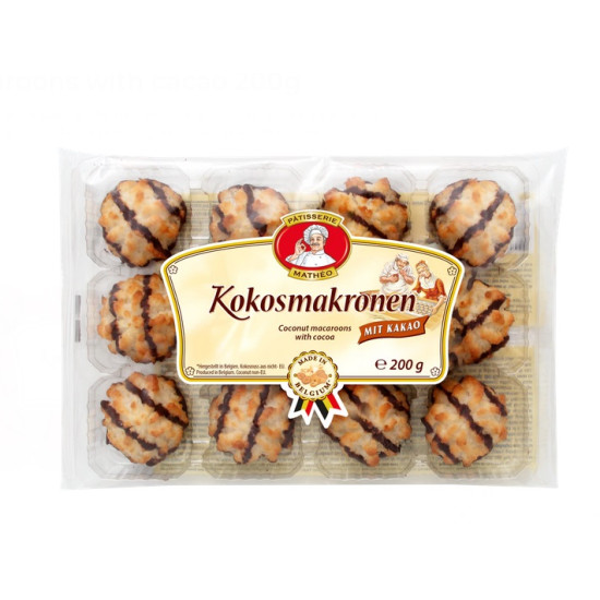 Kokosriekstu cepumi ar kakao 200g