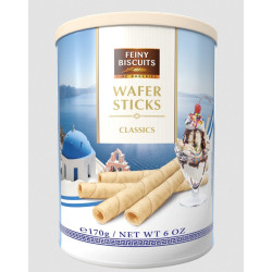 Vafeļu rullīši Feiny Biscuits Classic, tukši, 170g