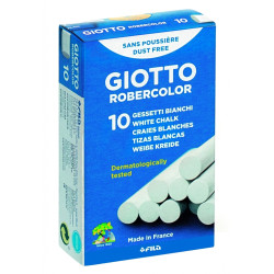 Мелки Fila Giotto Robercolor, White, Minimal Dust