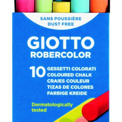 Krīts Giotto Robercolor, 10gab/iep, asorti