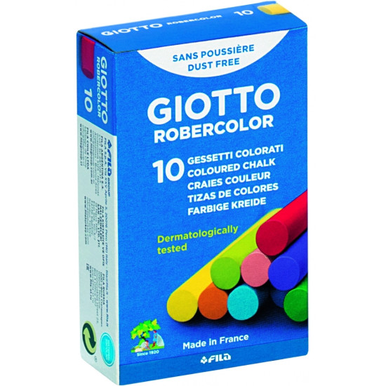 Мелки Giotto Robercolor, Multicolor, Легкое Стирание