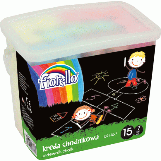 *Krīts asfaltam FIORELLO, 15 gab