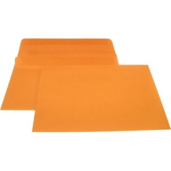 Pašlīmējoša aploksne Osiris C6, 114x162mm, 1gab, oranža