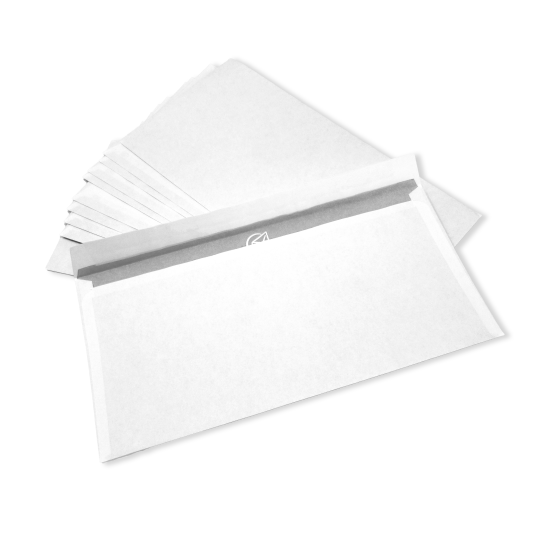 Конверты College C65 Самоклеящиеся, White